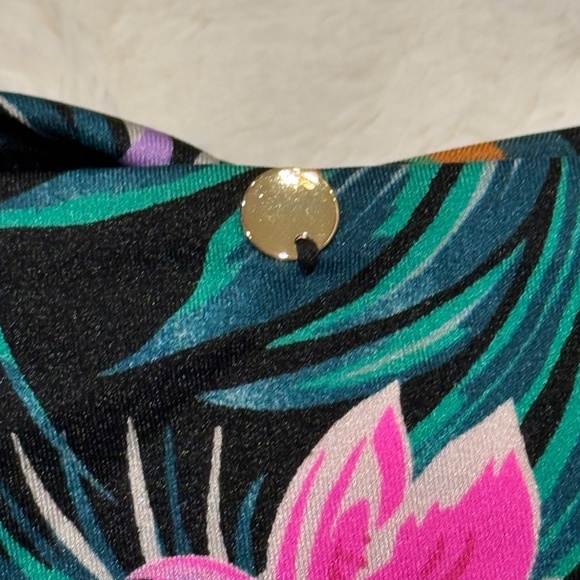 New! Victoria's Secret Black Palm Bikini Set 45563 - Picture 13 of 16